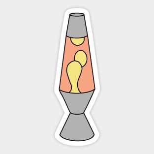 lava lamp Sticker